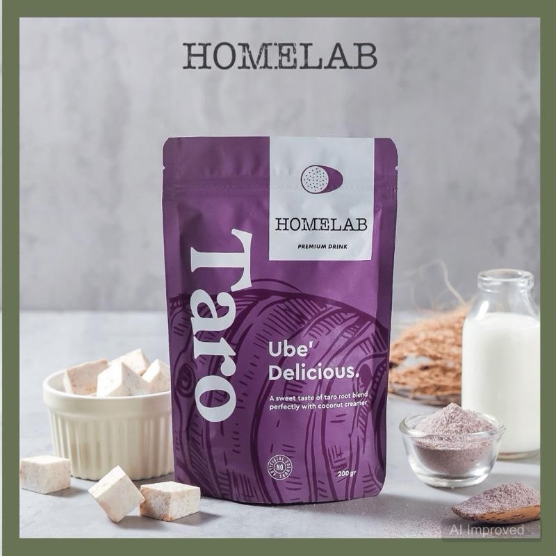 Bubuk Minuman Taro Latte Premium Powder 200G 1