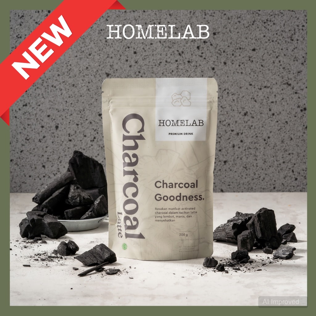 Bubuk Minuman CHARCOAL LATTE - Premium Drin..... 1
