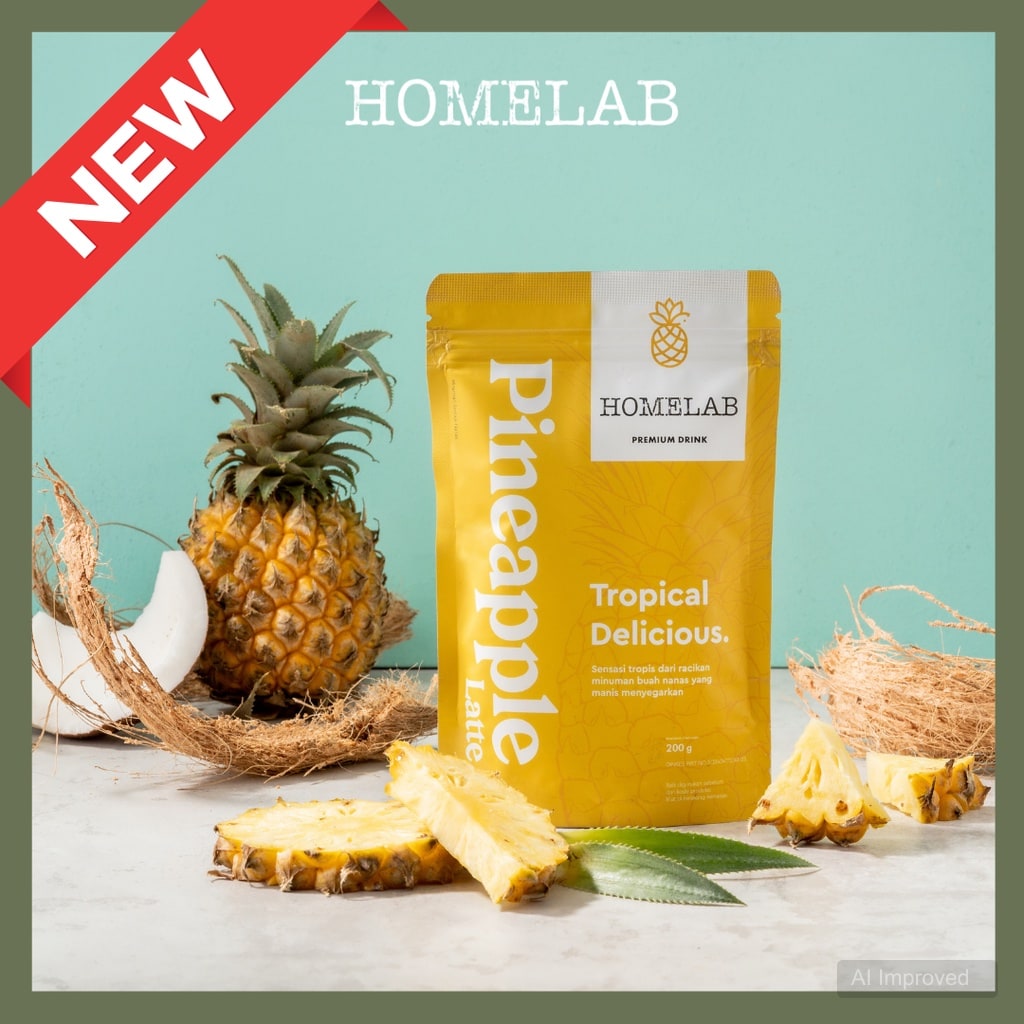 Bubuk Minuman NANAS - PINEAPPLE LATTE - Pre..... 1