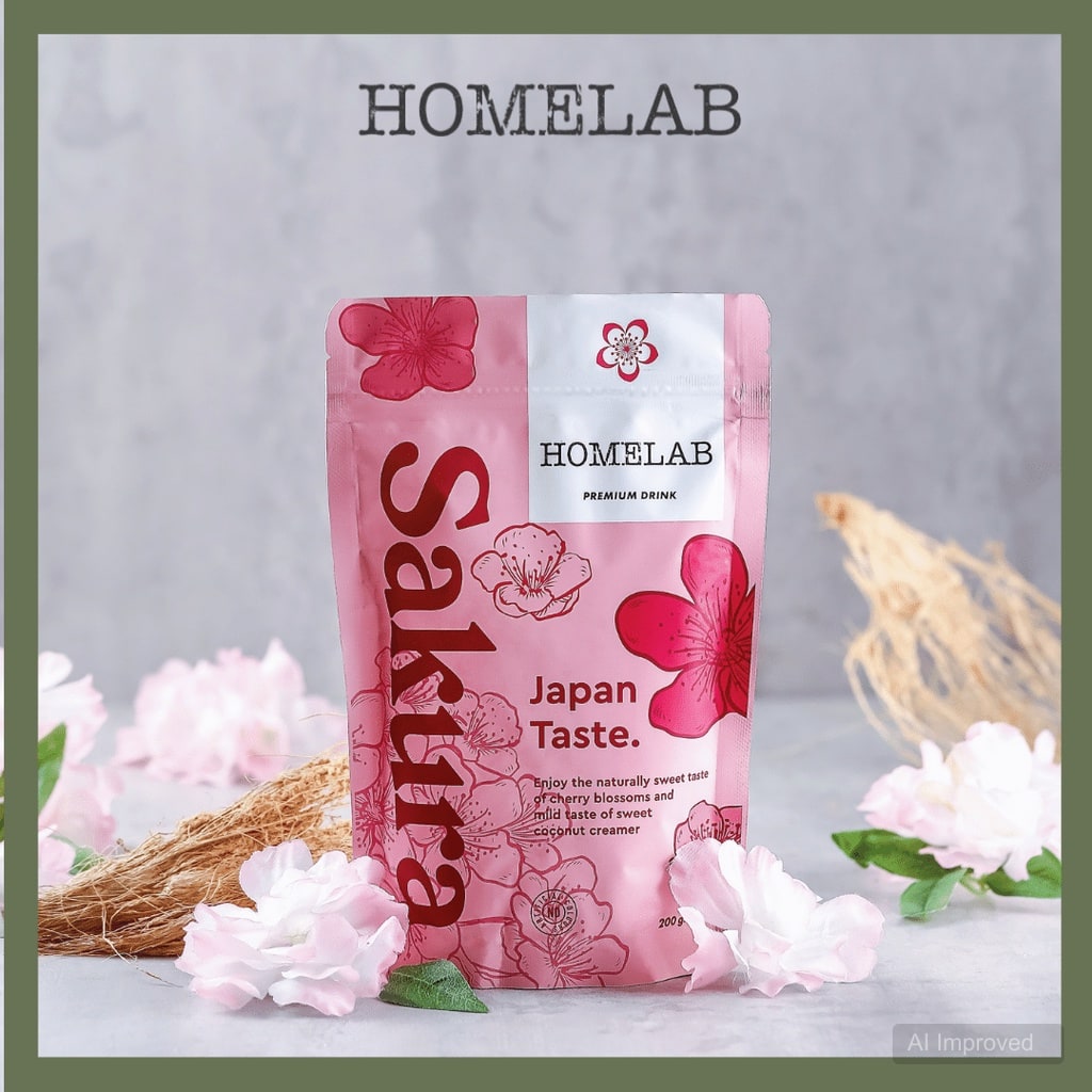 Bubuk Minuman Sakura Latte Premium Powder 200G 1