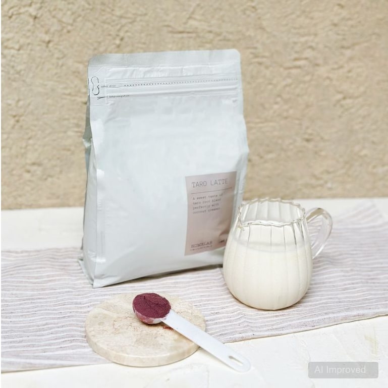 1Kg Bubuk Taro Latte / Ube Taro Latte Premi... 1