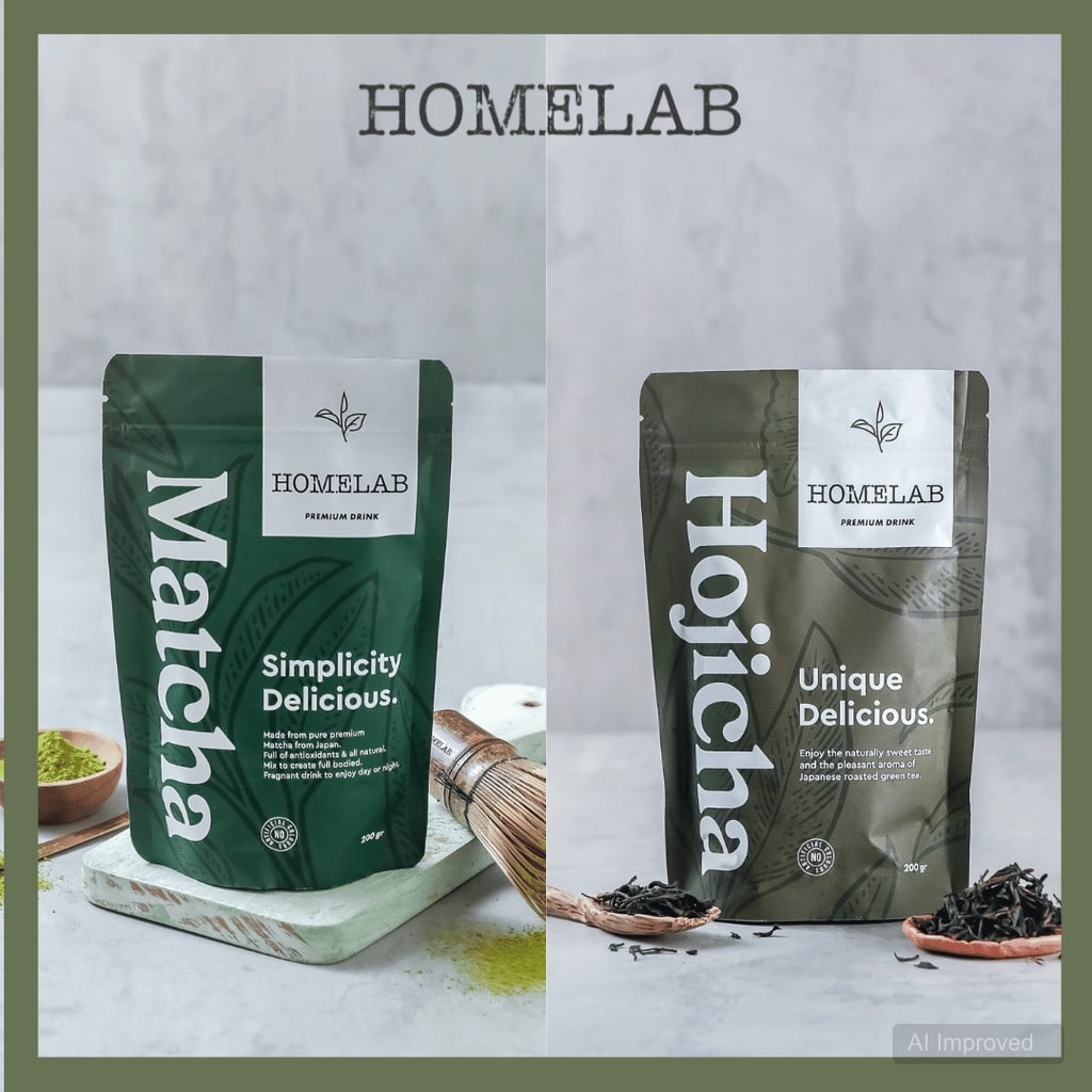 Bubuk / Powder Matcha & Hojicha Premium 1